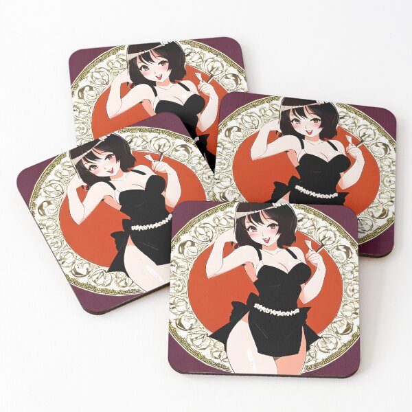 Item preview, 1920s Era Anime Pinup Girl #8131 designed and sold by KoliBabb.