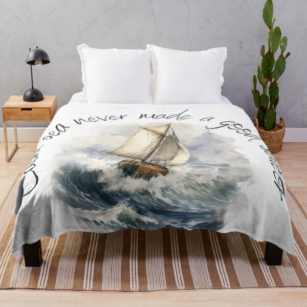 Item preview, Calm sea never made a good sailor designed and sold by Sketch-Shack.
