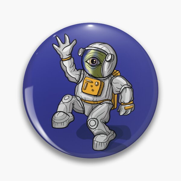Artikelvorschau, Ein außerirdischer Astronaut im Weltraum entworfen und verkauft von NinzjainBerlin.