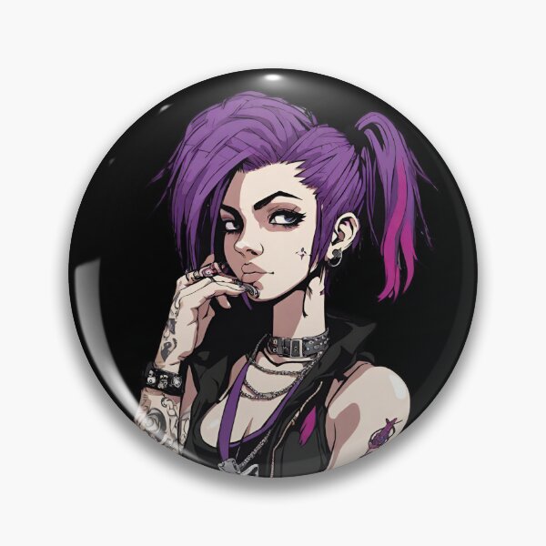 Item preview, Purple Punk Queen designed and sold by ThePunkyGoose.