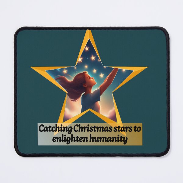 Item preview, Catching Christmas stars to enlighten humanity designed and sold by ArteRuiz32.