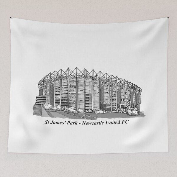 Item preview, Drawing/Sketching of St James' Park Stadium Newcastle United FC designed and sold by GaalArt.