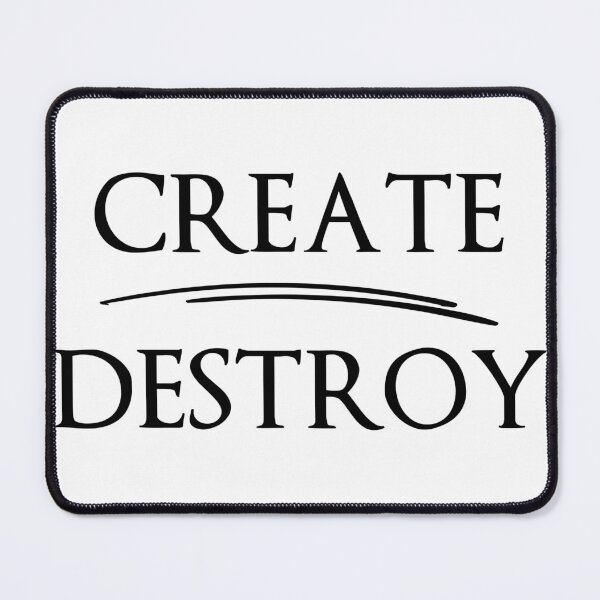 Item preview, CREATE DESTROY The design of Antonyms designed and sold by IssaraStudio.