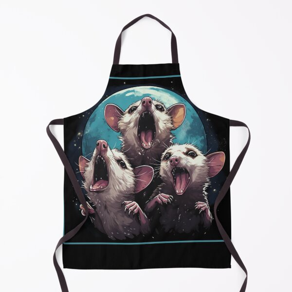 Item preview, Copy of Three Possum Moon | 3 Opossum Funny Weird Cursed Meme designed and sold by UniqueDesignOK.