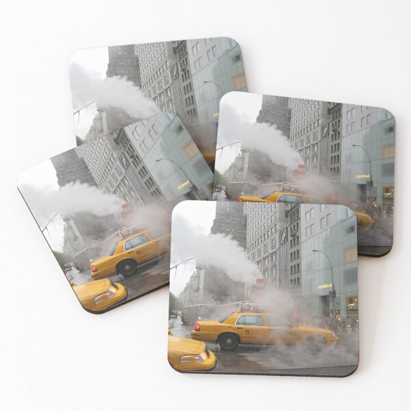 Item preview, Yellow taxis in New York designed and sold by MirelleHDB.