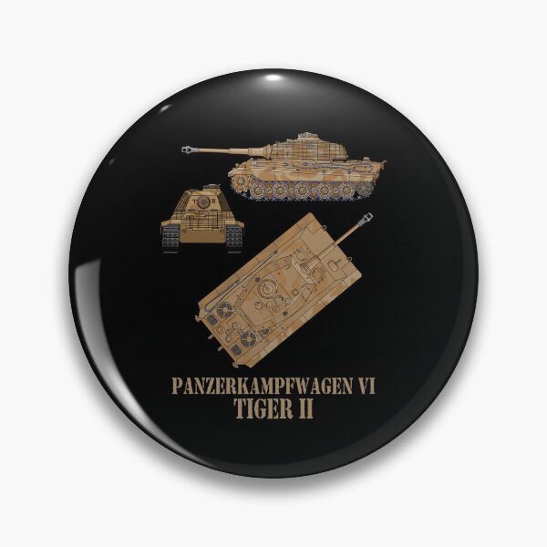 Item preview, Panzer VI Tiger II 2 Aufs B WW2 German Army Tanks Diagrams Gift designed and sold by MilitaryMart.
