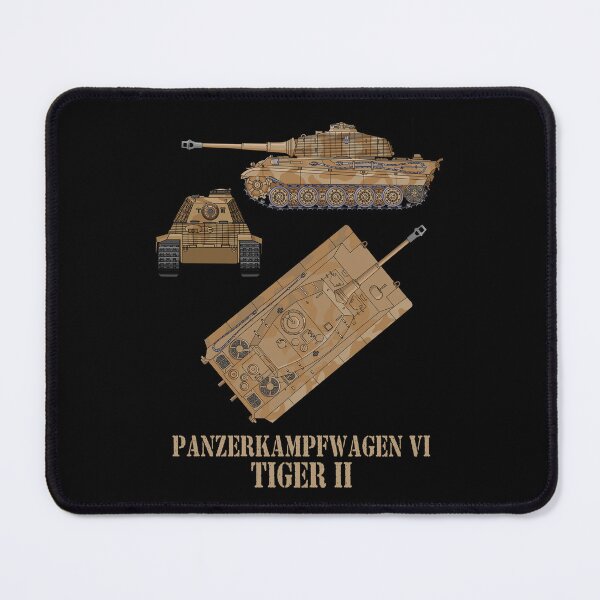 Item preview, Panzer VI Tiger II 2 Aufs B WW2 German Army Tanks Diagrams Gift designed and sold by MilitaryMart.