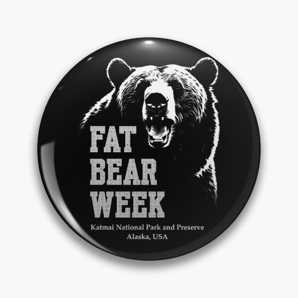 Item preview, Fat Bear Week silhouette designed and sold by IcalsaidArt.