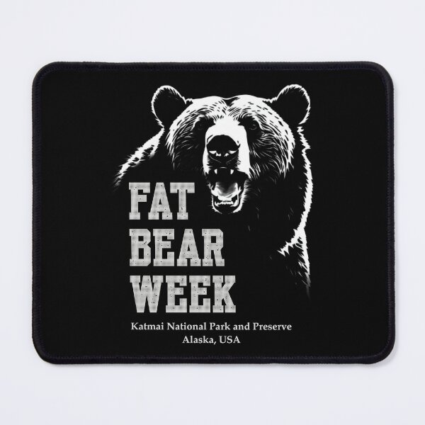 Item preview, Fat Bear Week silhouette designed and sold by IcalsaidArt.