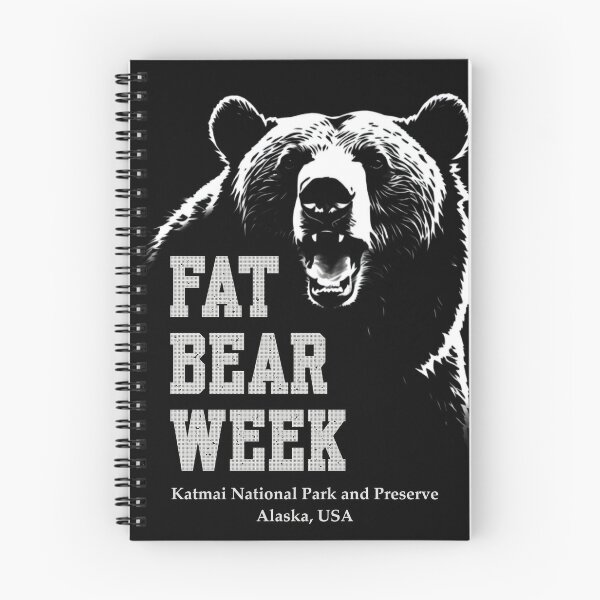 Item preview, Fat Bear Week silhouette designed and sold by IcalsaidArt.