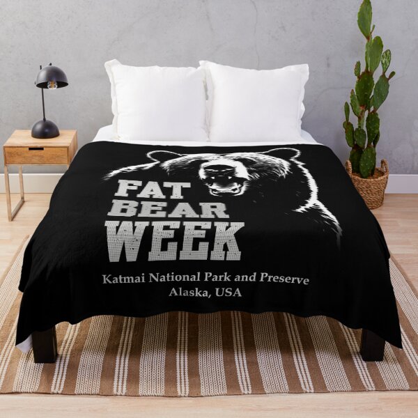 Item preview, Fat Bear Week silhouette designed and sold by IcalsaidArt.