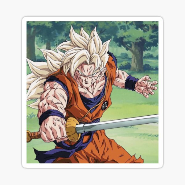 Trunks ssj 1 Sticker by Emmanuel Den Dauw