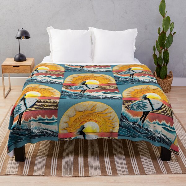 Item preview, Serenity by the Sea: A Surfer's Moment of Reflection designed and sold by redtrendy.