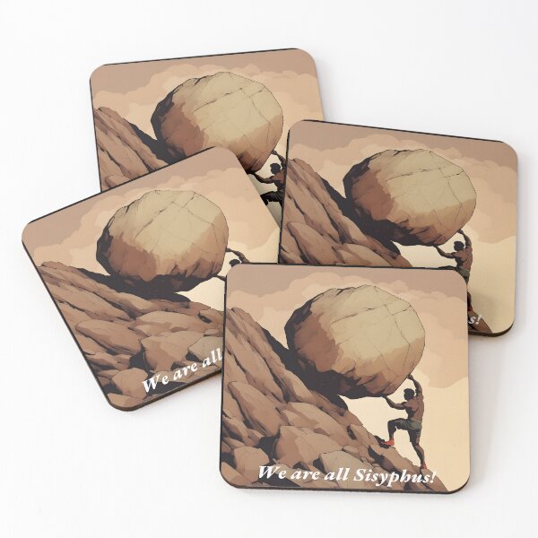 Item preview, We are all Sisyphus! designed and sold by gwaanzung.