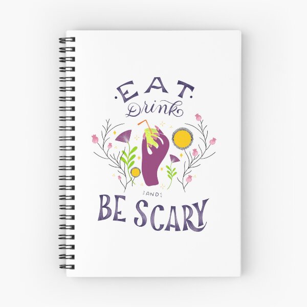 Item preview, 'Eat, Drink and Be Scary' Halloween Illustration designed and sold by Gabba Delgado.