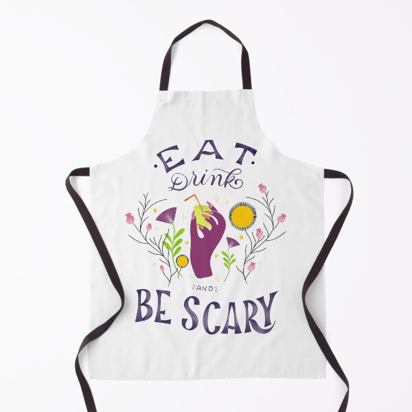 Item preview, 'Eat, Drink and Be Scary' Halloween Illustration designed and sold by Gabba Delgado.