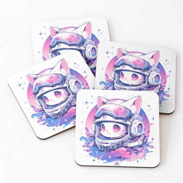 Item preview, Stellar Whiskers: Galaxy Cat Majesty designed and sold by KaleidoKiosk.