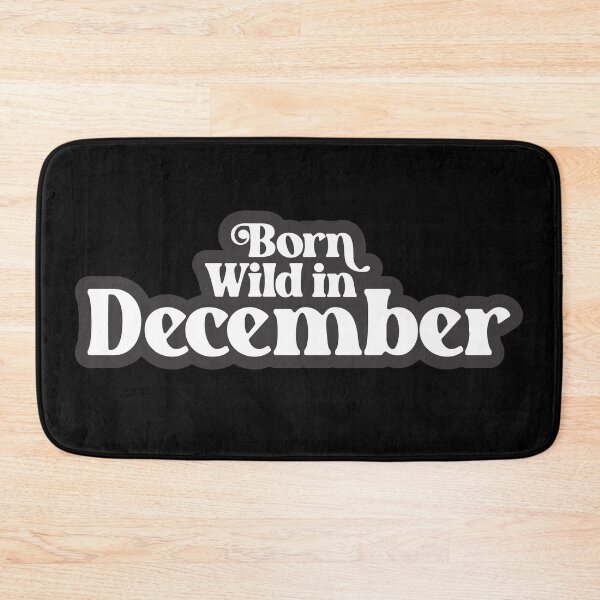 Item preview, Born Wild in December - Birth Month (2) - Birthday designed and sold by Vector-Artist.