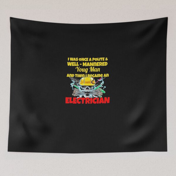 Item preview, I Was Once A Polite & Well Mannered Young Man. / Electricity  designed and sold by Tee Hub.