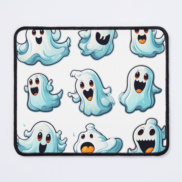 Item preview, Ghosts Halloween Pack of Stickers designed and sold by NicolasGlowArt.