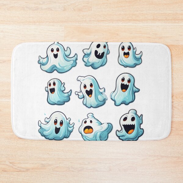 Item preview, Ghosts Halloween Pack of Stickers designed and sold by NicolasGlowArt.