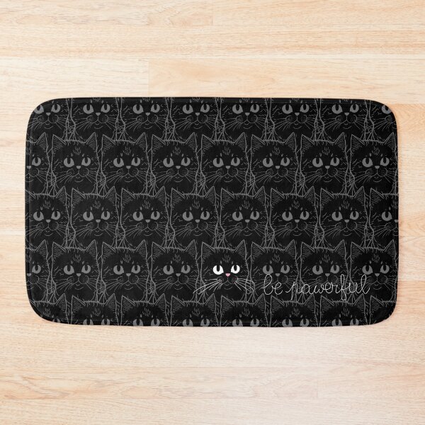 Item preview, Be Pawerful Black Cat designed and sold by Mintpoptrend.