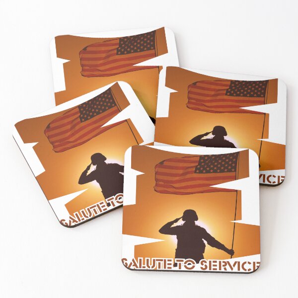 Item preview, Salute to Service designed and sold by NickTaroDesign.