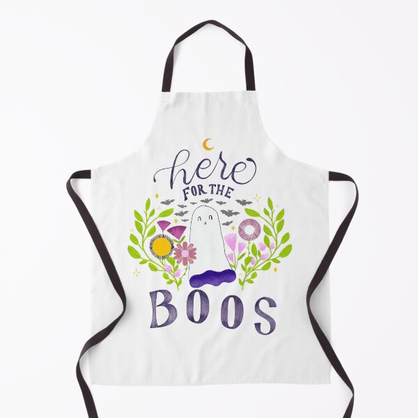 Item preview, 'Here for the Boos' Halloween Illustration designed and sold by Gabba Delgado.