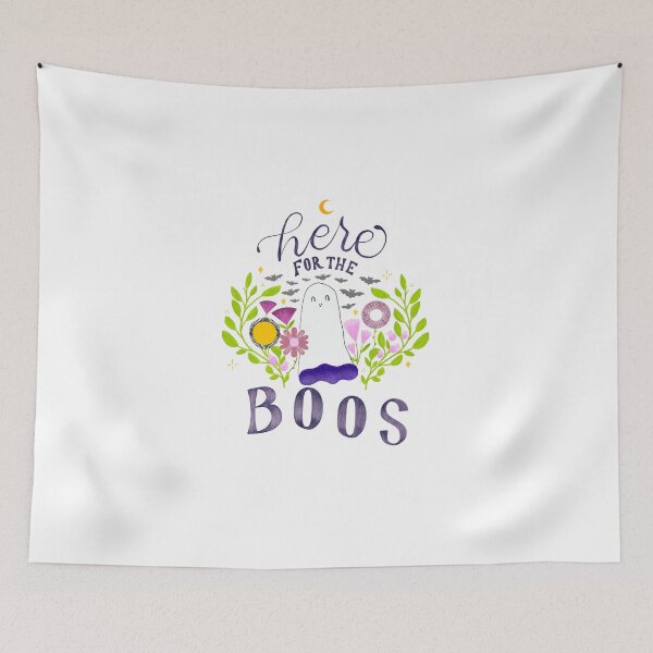 Item preview, 'Here for the Boos' Halloween Illustration designed and sold by Gabba Delgado.