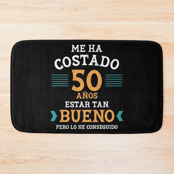 Item preview, Me ha costado 50 años estar tan bueno yellow designed and sold by NessiCreates.