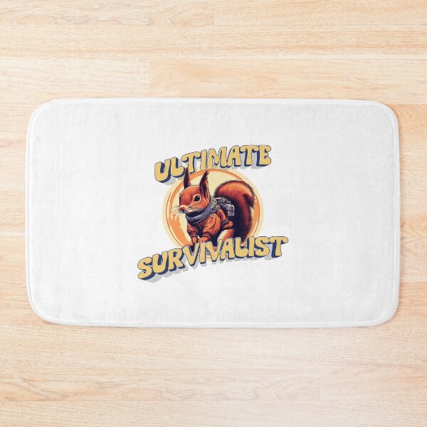 Item preview, Ultimate survivalist squirrel camping backpack designed and sold by HomeCoquette.