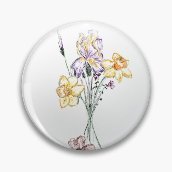 Item preview, flowers for friendship designed and sold by charmerhyune prints.