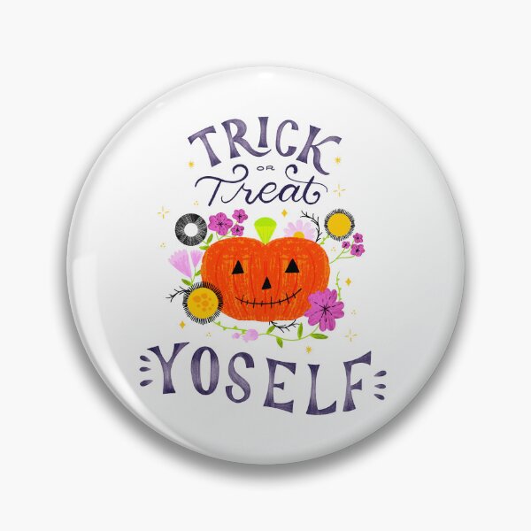 Item preview, 'Trick or Treat Yoself' Halloween Illustration designed and sold by Gabba Delgado.