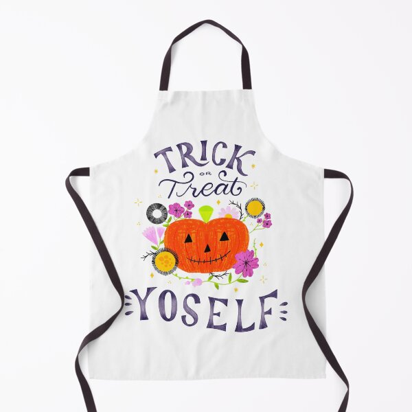 Item preview, 'Trick or Treat Yoself' Halloween Illustration designed and sold by Gabba Delgado.