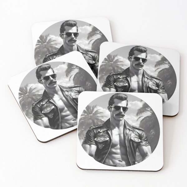 Item preview, Tom of Finland Style, Hunk on the beach designed and sold by Szenenbild.