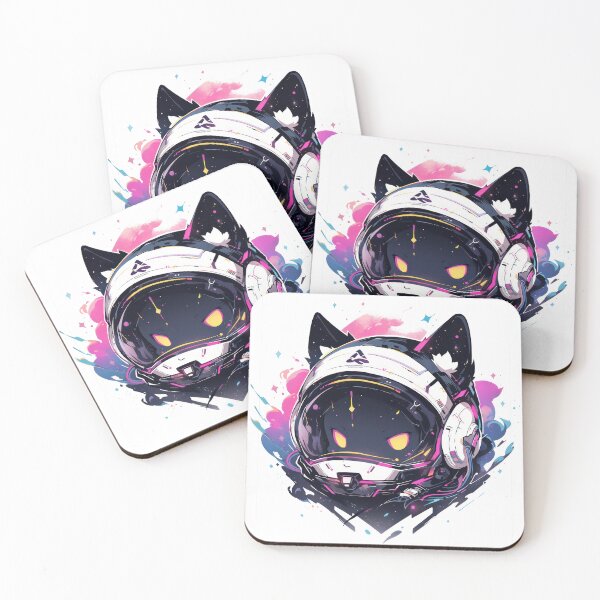 Item preview, Stellar Whiskers: Galaxy Cat Majesty designed and sold by KaleidoKiosk.