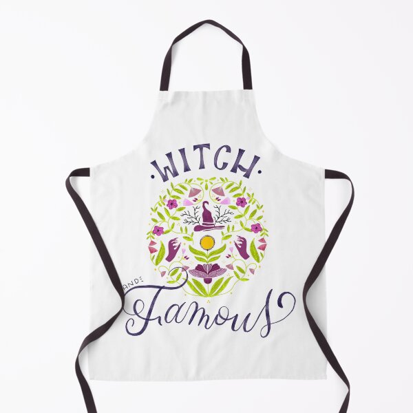 Item preview, 'Witch and Famous' Halloween Illustration designed and sold by Gabba Delgado.