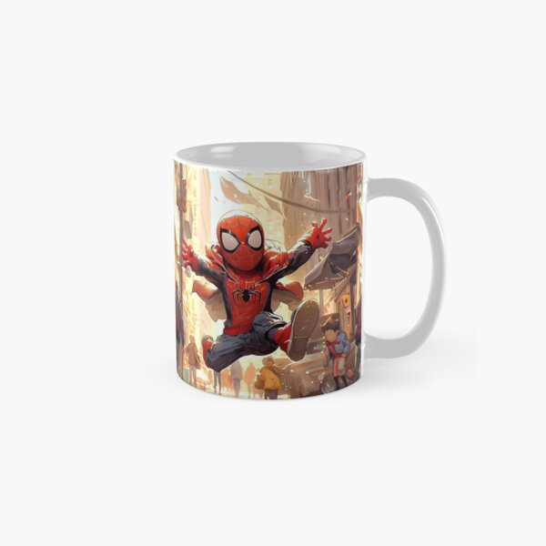Vista previa del artículo con la obra «versión infantil de spiderman, lindo diseño especial de mitad de viaje de spiderman», diseñado y vendido por MiidjourneyART.