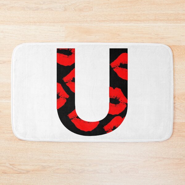 Item preview, Letter u/lipstick kiss designed and sold by Hubert  GrafikaExpressArtistry.
