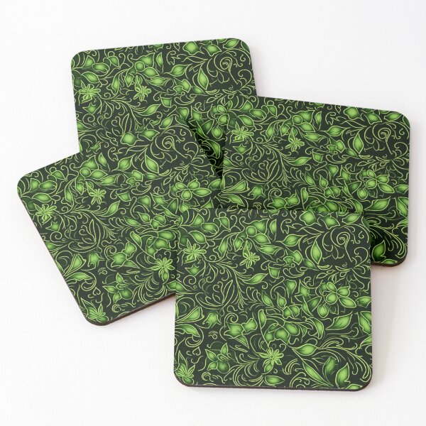 Artikelvorschau, Green Batik Pattern entworfen und verkauft von SideSignal.