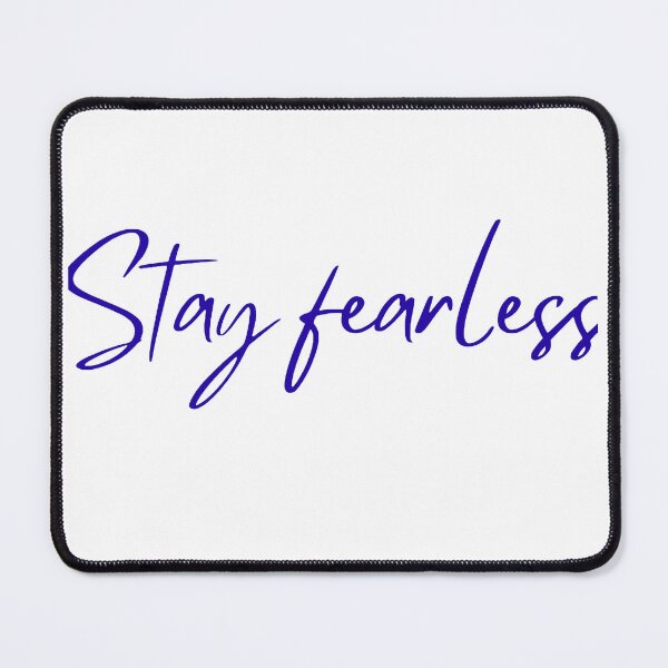 Item preview, Stay fearless motivational design designed and sold by Arulsanthosh.
