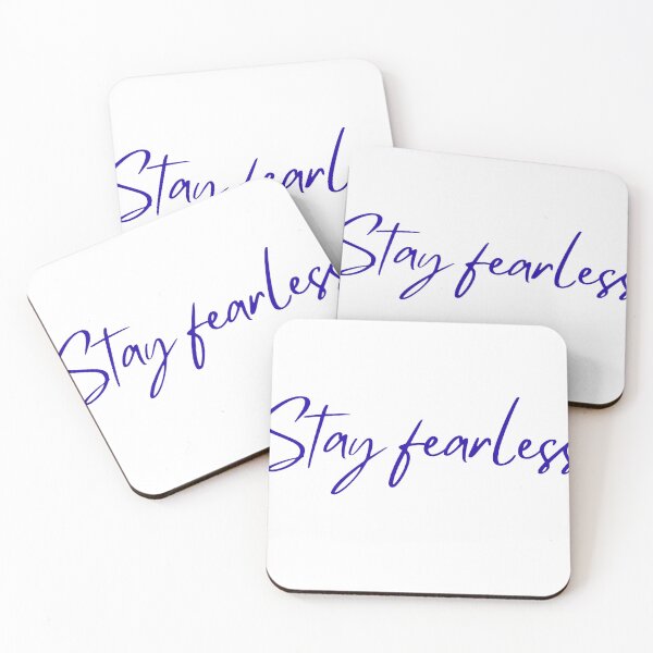 Item preview, Stay fearless motivational design designed and sold by Arulsanthosh.