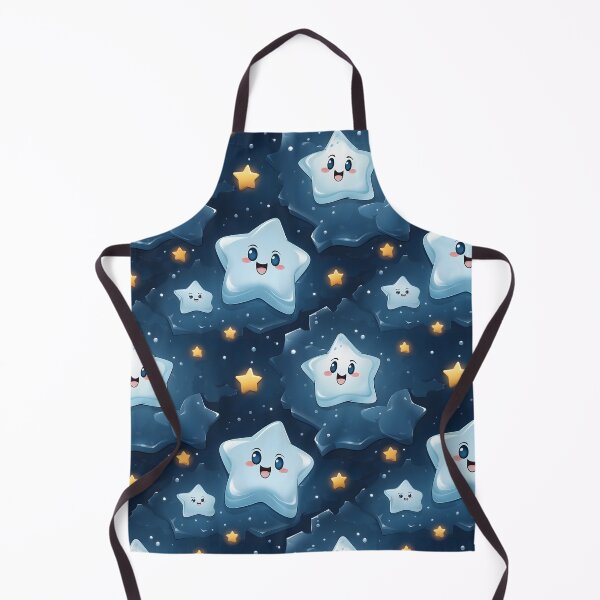 Item preview, Smiling cartoon stars in space. designed and sold by workshoot.