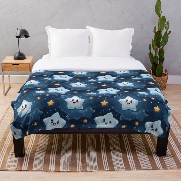 Item preview, Smiling cartoon stars in space. designed and sold by workshoot.