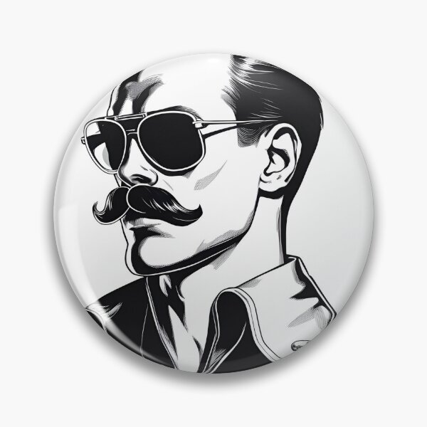 Item preview, face of a hunk Tom of Finland Style designed and sold by Szenenbild.