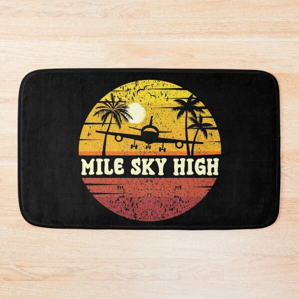 Item preview, MILE SKY HIGH:  Retro Beach Vibes - Vintage Sunset Design, Self-Care designed and sold by Sun Sand & Sea Art.