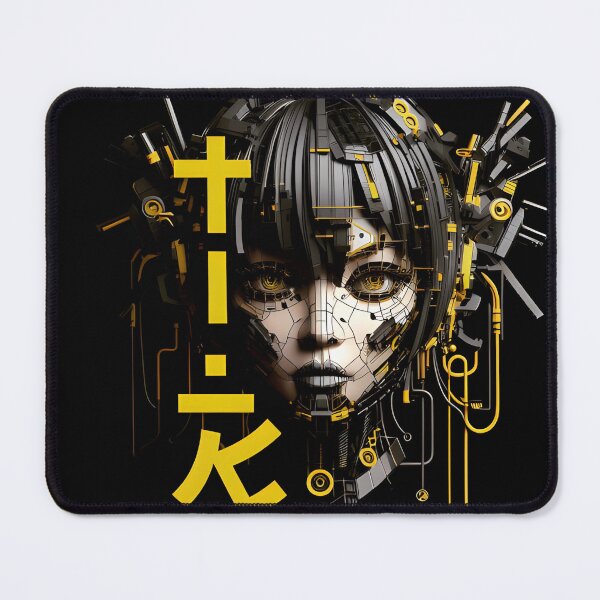 Item preview, Mech girl black and yellow designed and sold by humanwurm.