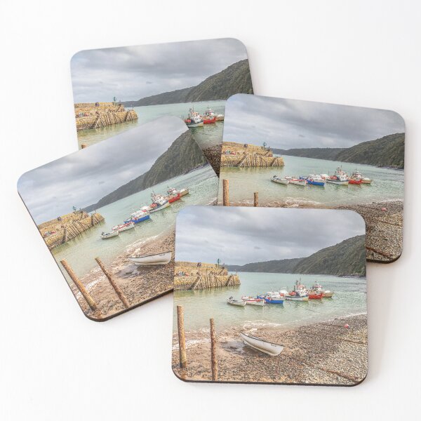 Item preview, Clovelly Fishing Boats, North Devon, England designed and sold by Paul Thompson Photography.