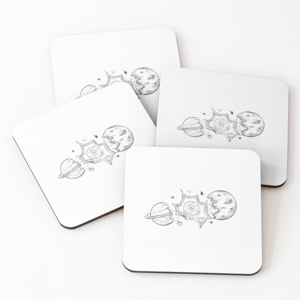 Item preview, collision planets designed and sold by charmerhyune prints.