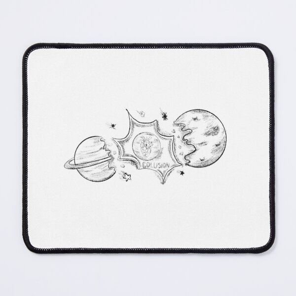 Item preview, collision planets designed and sold by charmerhyune prints.